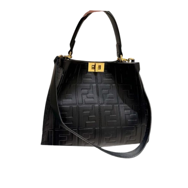Fendi Original Peekaboo Black 30Cm
