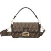 Fendi Baguette Jacquard Ff Fabric Bag 26Cm 8Br600A6V5F17U4
