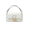 Fendi Baguette Bag White Leather 25Cm 8Br822Apg6