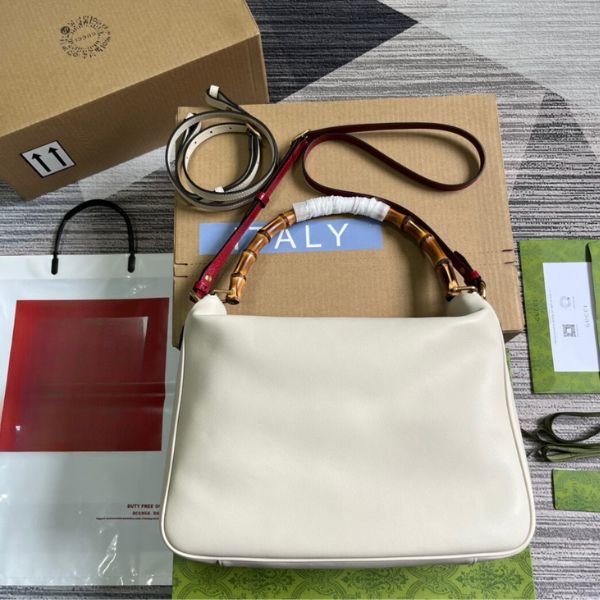 Gucci Diana Large Shoulder Bag White 24Cm - Image 2