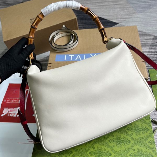 Gucci Diana Large Shoulder Bag White 24Cm - Image 4
