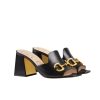 Gucci Women's Slide Sandal With Horsebit Black 655412 Bko00 1000