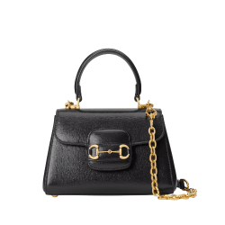 Gucci Horsebit 1955 Mini Bag Black 22Cm  703848 Aaa7G 1000
