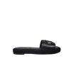 Chanel Black Slide Cc Logo