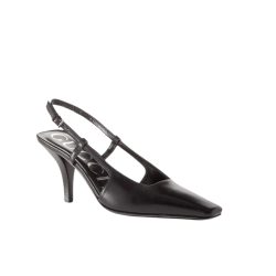 Gucci Women's Slingback Square Toe Pumps Black
