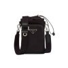 Prada Nylon Messenger Bag Black