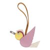 Hermes Birdy Charm Mauve Sylvestre, Nata, Jaune Citron, Sesame and Magnolia Epsom, Ostrich, Chevre Mysore and Swift Palladium Hardware