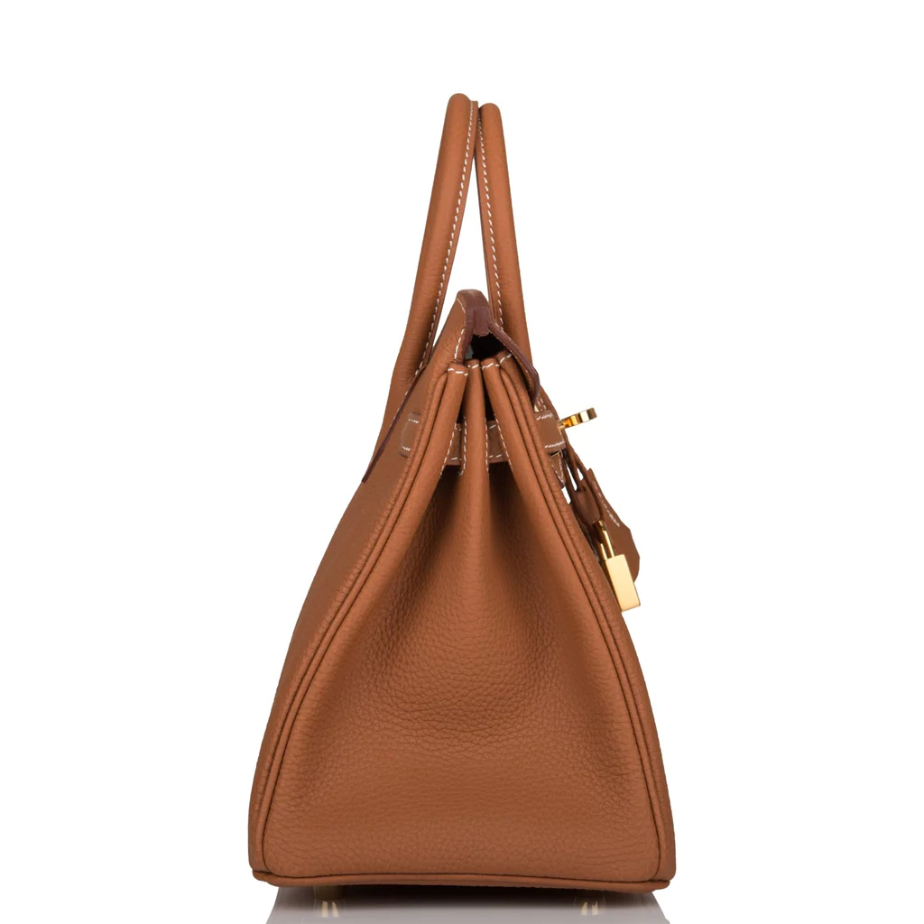 Hermes Birkin 25 Gold Togo Gold Hardware - Image 2
