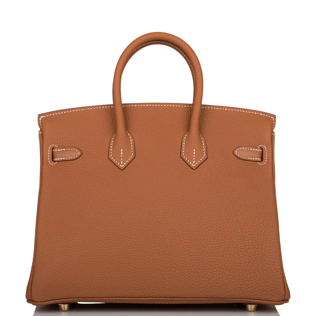 Hermes Birkin 25 Gold Togo Gold Hardware - Image 3