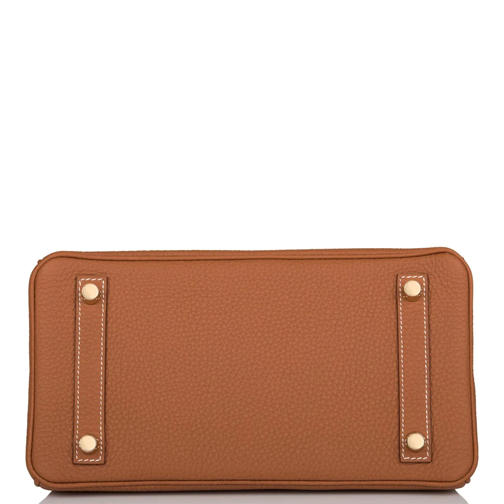 Hermes Birkin 25 Gold Togo Gold Hardware - Image 5