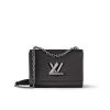 Louis Vuitton Twist Mm Bag Black 23Cm M21110