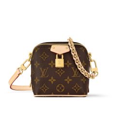 Louis Vuitton Just In Case Monogram Canvas Leather Brown 13Cm M47096