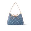 Louis Vuitton Carryall Pm Denim Blue 28Cm