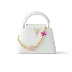 Louis Vuitton Capucines Mini White 21Cm M23718