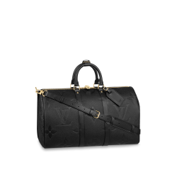 Louis Vuitton Keepall Bandouliere 50 Black M45532