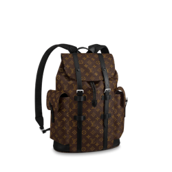 Louis Vuitton Christopher Backpack Monogram Brown Macassar Canvas 45Cm M43735