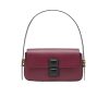 Fendi Baguette Burgundy And Black Color Block Leather Bag 26Cm 8Br821Apkof1Nz9