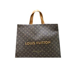 Louis Vuitton Shopper Tote Mm Monogram Brown 40Cm