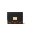 Louis Vuitton Victorine On My Side Wallet Monogram Black 12Cm M82640