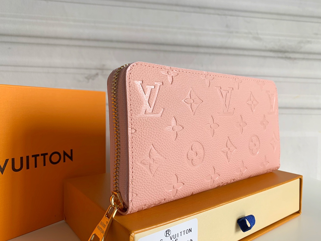 Louis Vuitton Zippy Wallet Pink 19Cm - Image 4