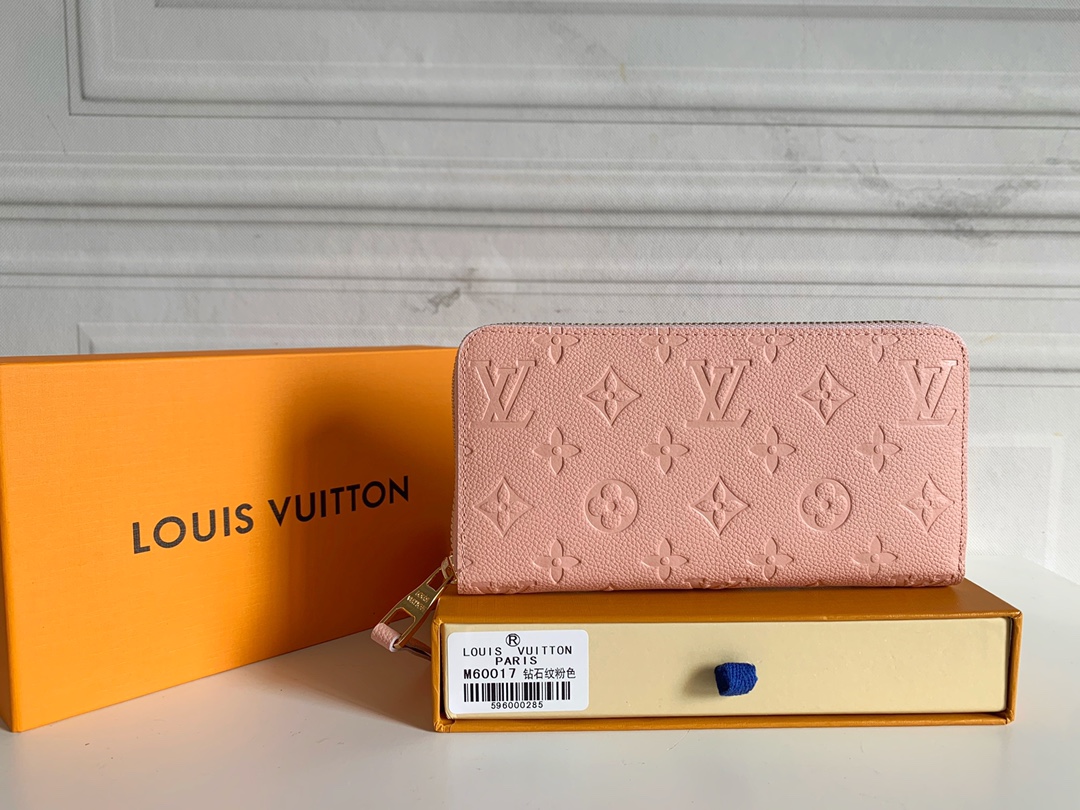 Louis Vuitton Zippy Wallet Pink 19Cm - Image 2