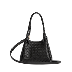 Bottega Veneta Women Small Parachute Black