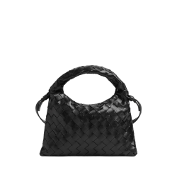Bottega Veneta Women Mini Hop Bag Black