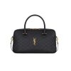 Saint Laurent Lyia Duffle In Quilted Lambskin Black 31Cm 7667851El071000