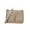 Saint Laurent Niki Vintage Leather Chain Wallet Beige 19Cm