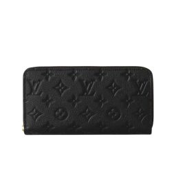 Louis Vuitton Zippy Wallet Black 19Cm M61864