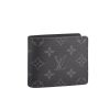 Louis Vuitton Amerigo Wallet Monogram Canvas In Black 11Cm N60053