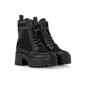 Louis Vuitton Black Laureate Desert Boot