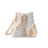 Louis Vuitton Neonoe Mm Damier Azur Coated Canvas 25Cm N40474