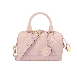 Dior Groove 20 Bag Macrocannage Calfskin In Pale Pink 20Cm M1364Ubol M05N