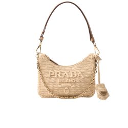 Prada Re Edition Crochet Bag Natural 22cm 1bc204