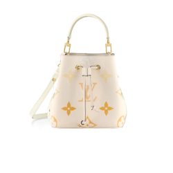 Louis Vuitton Neonoe Bb Monogram Bag Latte And Orange 25Cm