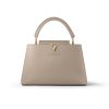Louis Vuitton Capucines Mm Grey 31Cm M42253