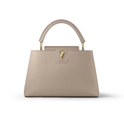 Louis Vuitton Capucines Mm Grey 31Cm M42253