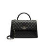 Chanel Medium Coco Flap Bag With Top Handle 26Cm