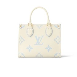 Louis Vuitton Onthego Pm Candy Blue 25Cm M46833