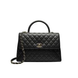 Chanel Medium Coco Flap Bag With Top Handle 26Cm