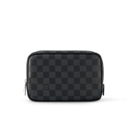 Louis Vuitton Toilet Pouch Damier Grey 23Cm