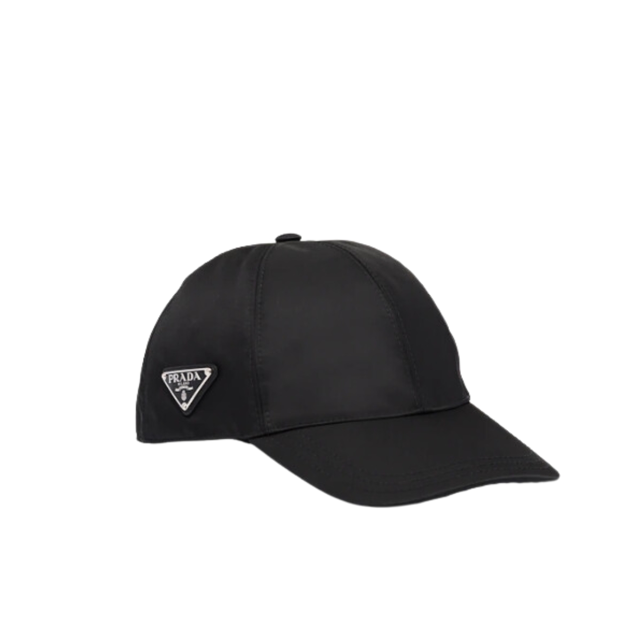 Prada Renylon Baseball Cap Black