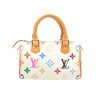 Louis Vuitton X Takashi Murakami Monogram Blanc White Multicolor Mini Speedy 20Cm