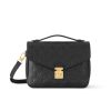 Louis Vuitton Monogram Canvas Pochette M?Tis Black 25Cm