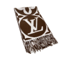 Louis Vuitton LV Medallion Wool Scarf