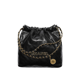 Chanel 22 Handbag Black As3261