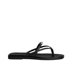 Hermes Miss Sandal Black
