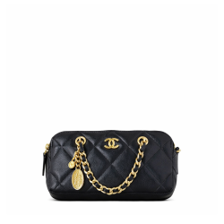 Chanel CC Phone Pouch With Chain