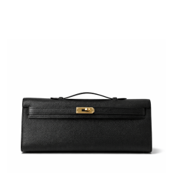 Hermès Kelly Cut Black Gold Hardware